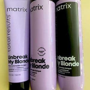 Matrix Total Results Unbreak my blonde